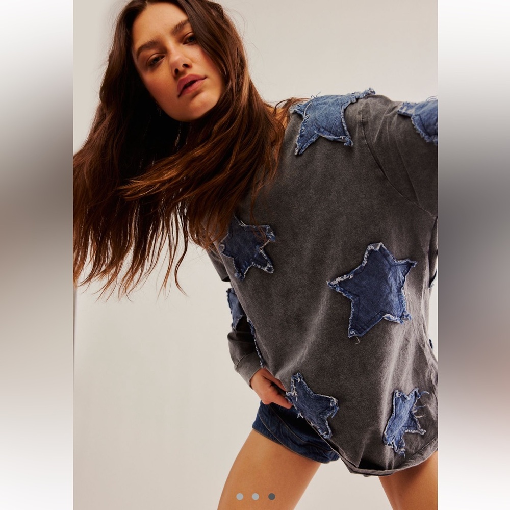 Denim Star Tee
